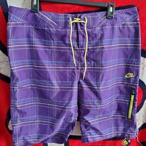 MENS NIKE SWIM TRUNKS